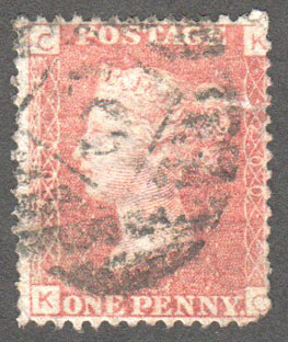 Great Britain Scott 33 Used Plate 200 - KC - Click Image to Close